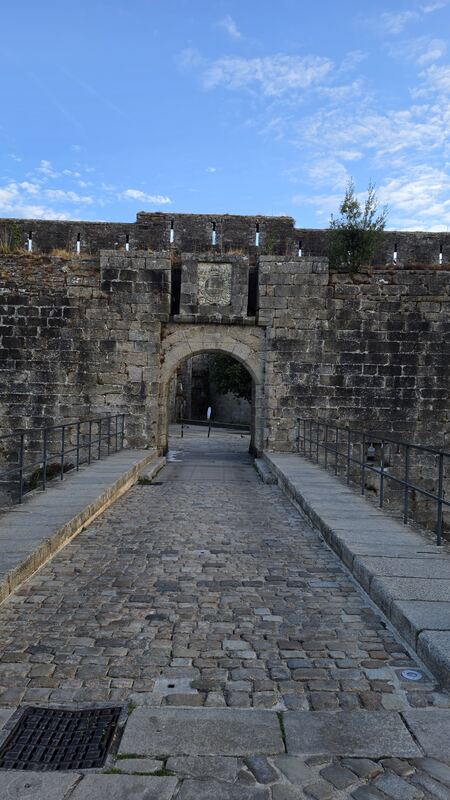The gate into the Ville Close, Concarneau